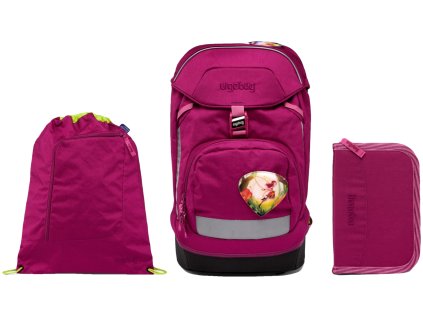 Ergobag Školní set 2 - ECO Fuchsie 2023