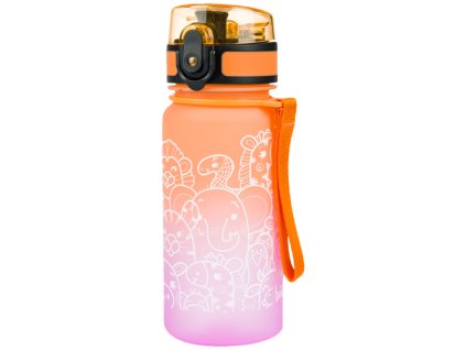 BAAGL Tritanová láhev na pití Gradient Zvířata 350 ml