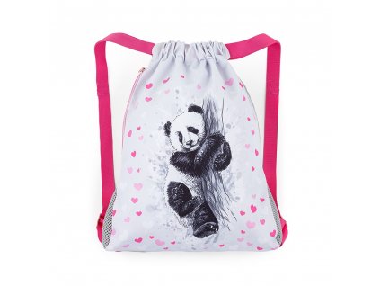 Bagmaster SÁČEK PRIM 23 B školní na přezůvky / tělocvik - panda