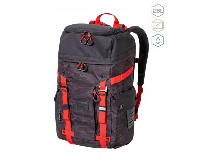 Meatfly batoh Scintilla Morph Black 26 L