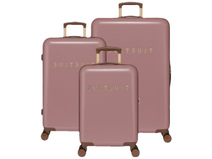 Sada cestovních kufrů SUITSUIT TR-7211/3 Fab Seventies Old Rose