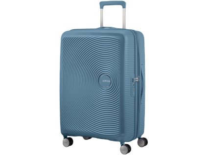 American Tourister SOUNDBOX SPINNER 67 EXP Stone Blue