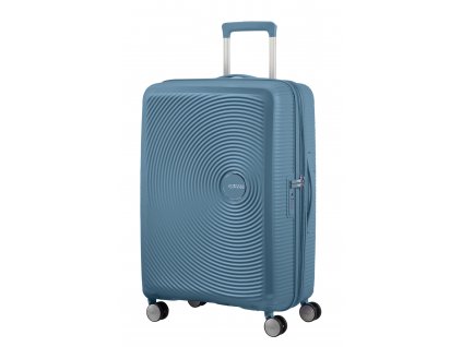 American Tourister SOUNDBOX SPINNER 67 EXP Stone Blue