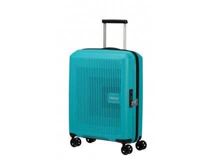 American Tourister AEROSTEP SPINNER 55 EXP Turquoise Tonic