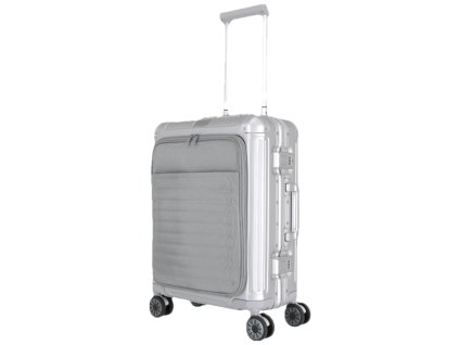 Travelite Next 4w S Front pocket Silver