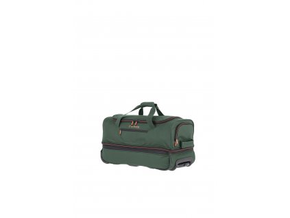 Travelite Basics Wheeled duffle S Dark green