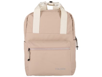 Travelite Basics Canvas Backpack Light brown 11l