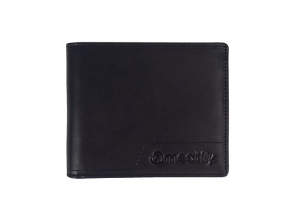 Meatfly Kožená peněženka Eliot Premium - Black