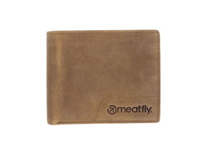 Meatfly Kožená peněženka Eliot Premium - Oak