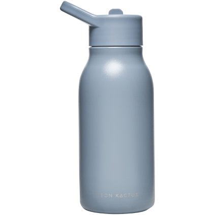 Neon Kactus dětská nerezová láhev 340 ml - modrá