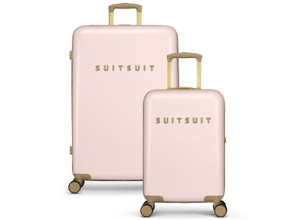 SUITSUIT Sada cestovních kufrů S, L TR-6501/2 Fusion Rose Pearl