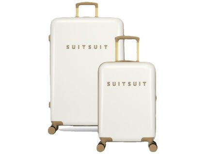SUITSUIT Sada cestovních kufrů S, L TR-6505/2 Fusion White Swan
