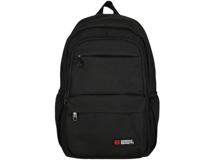 Enrico Benetti Hamburg 15" Notebook Backpack Black 23l