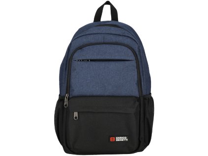 Enrico Benetti Hamburg 15" Notebook Backpack Blue 23l