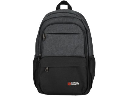 Enrico Benetti Hamburg 15" Notebook Backpack Grey 23l