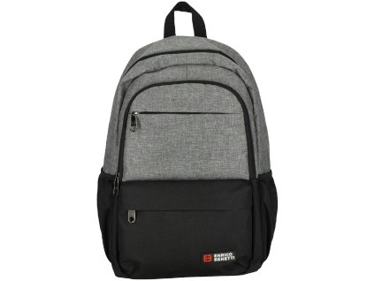 Enrico Benetti Hamburg 15" Notebook Backpack Light Grey 23l