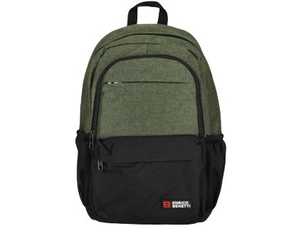 Enrico Benetti Hamburg 15" Notebook Backpack Olive 23l
