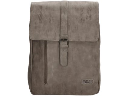 Enrico Benetti Rotterdam 17" Notebook Backpack Medium Taupe