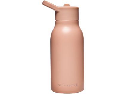 Neon Kactus dětská nerezová láhev 340 ml - růžová