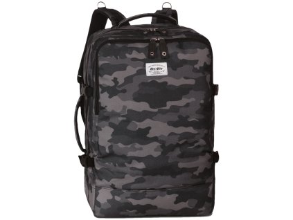 Bestway Cestovní batoh cabin pro - prints 40l - šedá