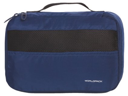 Worldpack set 3 organizérů - Modrá