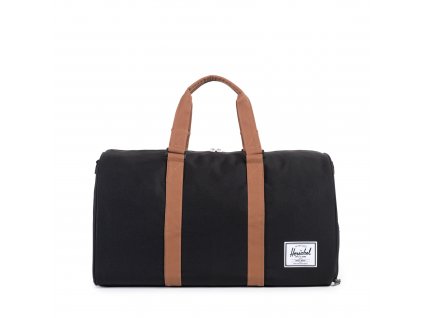 Herschel Novel - Black/Tan Synthetic Leather 42,5L