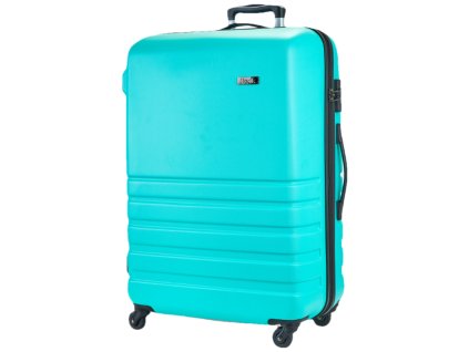 Cestovní kufr ROCK TR-0169/3-L ABS - aqua