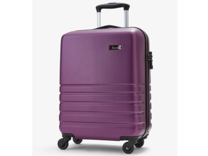 Kabinové zavazadlo ROCK TR-0169/3-S ABS - fialová
