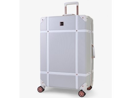 Cestovní kufr ROCK TR-0193/3-L ABS - šedá