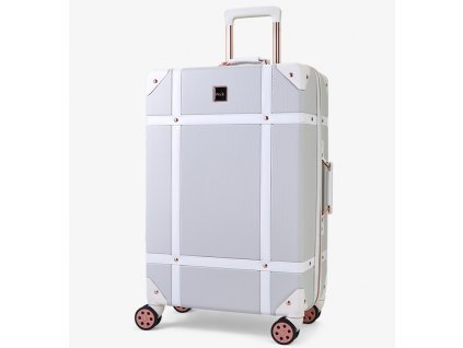 Cestovní kufr ROCK TR-0193/3-M ABS - šedá