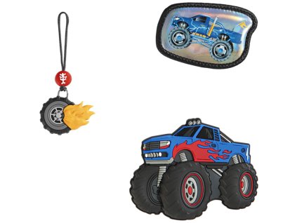 Doplňková sada obrázků MAGIC MAGS Monster Truck Rocky k aktovkám GRADE, SPACE, CLOUD, 2IN1 a KID