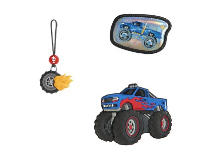 Doplňková sada obrázků MAGIC MAGS Monster Truck Rocky k aktovkám GRADE, SPACE, CLOUD, 2IN1 a KID