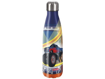 Step by Step Izolovaná láhev na pití z nerezové oceli 0,5 l - Monster Truck Rocky