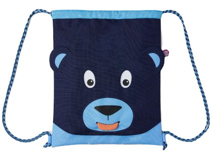Affenzahn Dětský batůžek Kids Sportsbag Bear - blue