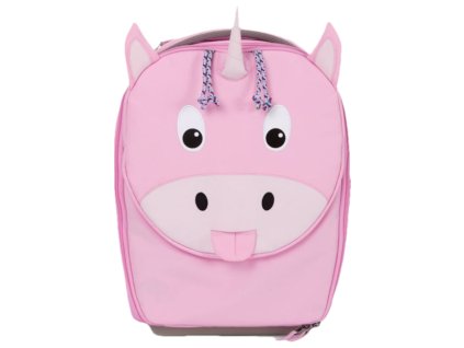 Affenzahn Dětský cestovní kufřík Suitcase Ulrike Unicorn - pink