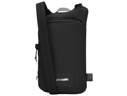 Pacsafe taška GO TECH CROSS BODY jet black