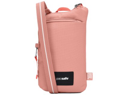 Pacsafe taška GO TECH CROSS BODY rose