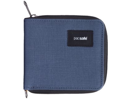 Pacsafe peněženka RFIDSAFE ZIP AROUND WALLET coastal blue