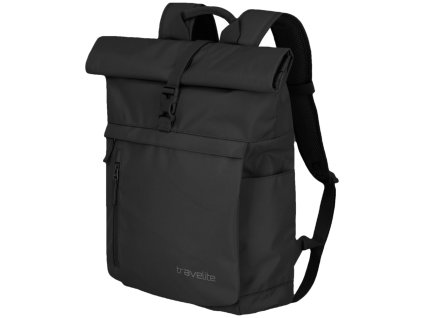 Travelite Basics Roll-up Backpack Black 35l