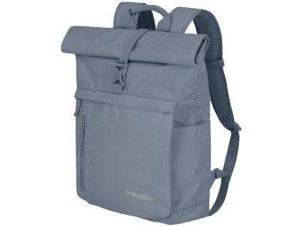 Travelite Basics Roll-up Backpack Smoke blue 35l