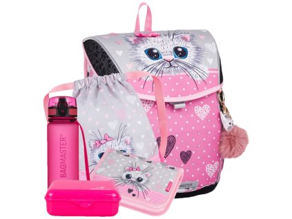 Bagmaster PRIM 24 A velký školní set pro prvňáčky – kočka