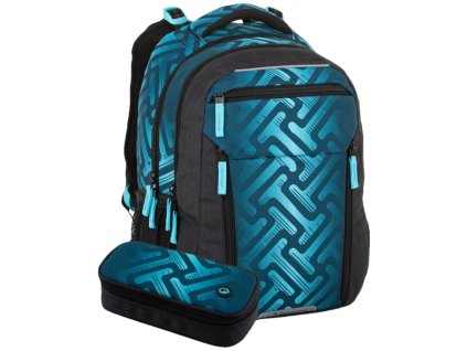 Bagmaster PORTO 22 C školní set - modrý