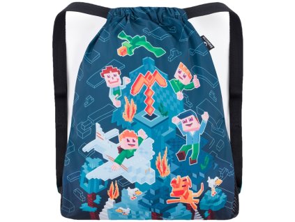 Bagmaster SÁČEK LUMI 24 E školní na přezůvky / tělocvik – kostičková říše