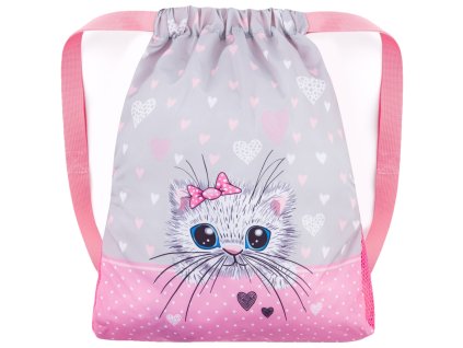 Bagmaster SÁČEK PRIM 24 A školní na přezůvky / tělocvik – kočka