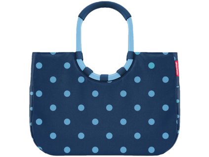 Reisenthel Loopshopper L Frame Mixed Dots Blue