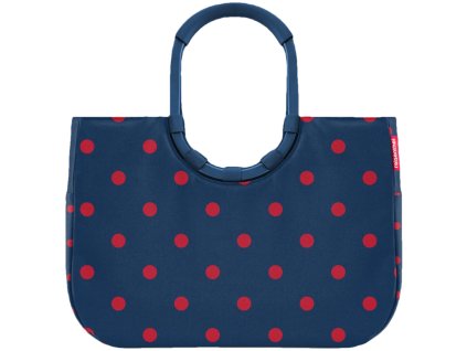 Reisenthel Loopshopper L Frame Mixed Dots Red
