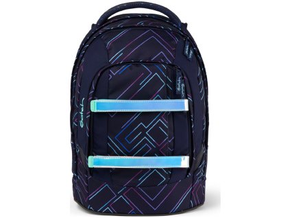 Satch Studentský batoh – Purple Laser 30l