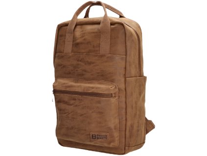 Enrico Benetti Rotterdam 13" Notebook Backpack Camel