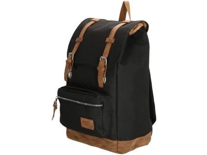 Enrico Benetti Santiago 17" Notebook Backpack 23 l Black