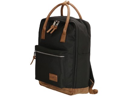 Enrico Benetti Santiago Notebook Backpack 17 l Black